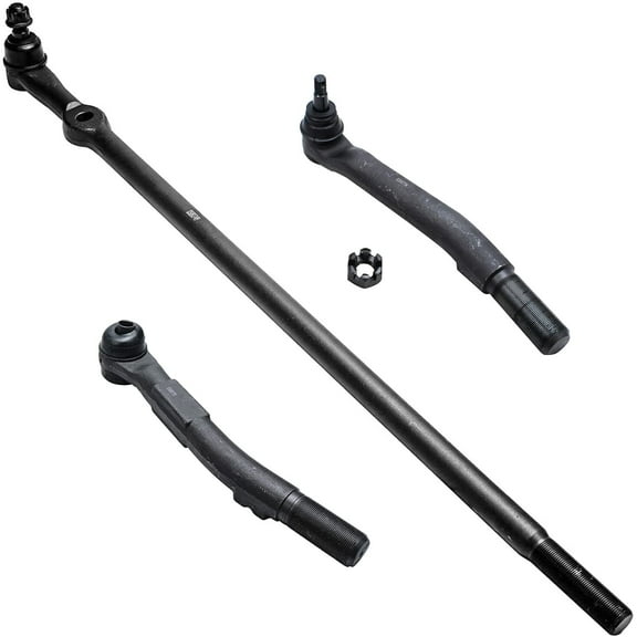 Detroit Axle - 4WD Front Tie Rods for 2005-2016 Ford F-250 F-350 Super Duty 2006 2007 2008 2009 2010 2011 2012 2013 2014 2015 Tie Rod Drag Link   Outer Tie Rod Ends Replacement