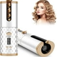 thumbnail image 1 of QUTETN Automatic Curling Iron   Cordless Hair Curlers with Adjustable Temps & Timers  Ceramic Barrel Auto Wave Wand  Portable Rotating Curling Wand Hair Styling Tool for Travel, 1 of 13