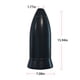 thumbnail image 3 of Bird Feeder Pole Squirrel Baffle Guard | Raccoon Stopper | Easy Installation Model | Pole Mount & Hanging | Durable Black Plastic | Reinforced Iron | Size 15.94x7.08in | 1-Pack, 3 of 7
