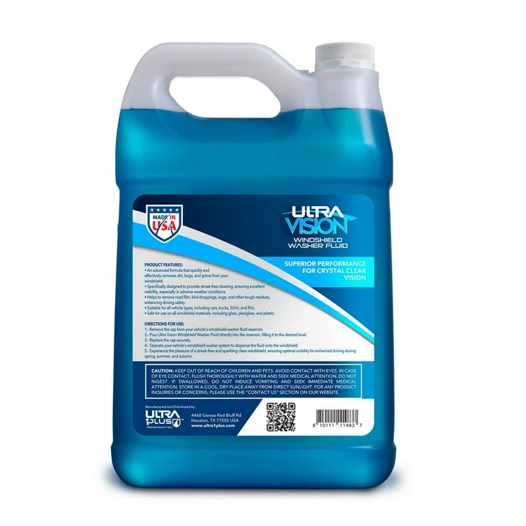 UltraVision Windshield Washer Fluid Advanced Formula for Crystal