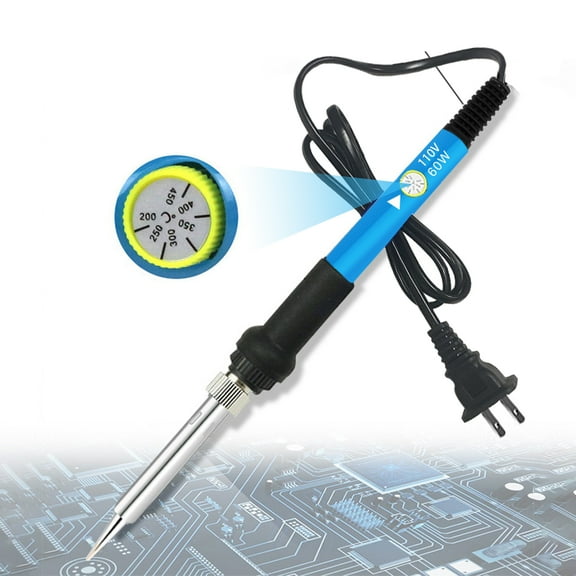 Soldering Iron Kit Electronics,solder iron kit in store 60W Adjustable Temperature Welding Tool