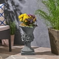 thumbnail image 4 of Christopher Knight Home Calliope Antique Botanical Lightweight Concrete Chalice Garden Urn Planter by  antique gray, 4 of 5