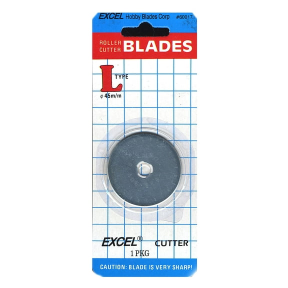 Rotary Cutter Replacement Blades 1.75 in. (45 mm), each (pack of 6)