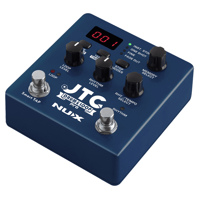 Pedal looper y caja de ritmos Nux Ndl-5 Jtc para guitarra