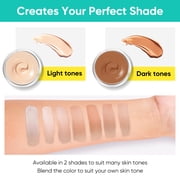 Tattoo Cover Up Concealer Makeup Waterproof,Tattoo Concealer,3 Colors Tattoo Cover Up,Cover Tattoos, Scars, Dark Spots, Vitiligo and Other Blemishes