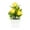 Yellow, variant on Foam Rose Potted Decor, Artificial Flowers for Home & Office Decor, Mini Bonsai Desktop Ornament (Red)