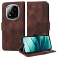 thumbnail image 1 of Funda GANGXUN para Xiaomi Redmi Note 14 Pro Plus 5G con diseño acolchado elegante, cuero PU, protección total y ajuste preciso, 1 of 5