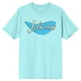 thumbnail image 1 of Jetsons Logo Men's Celeadon T-shirt, 1 of 1