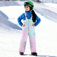 thumbnail image 7 of Ruyang Kids Thermal Snow Pants Boys Girls Winter Waterproof Trousers Thick Warm Ski Overalls Windproof Elastic Snowsuit, 7 of 7
