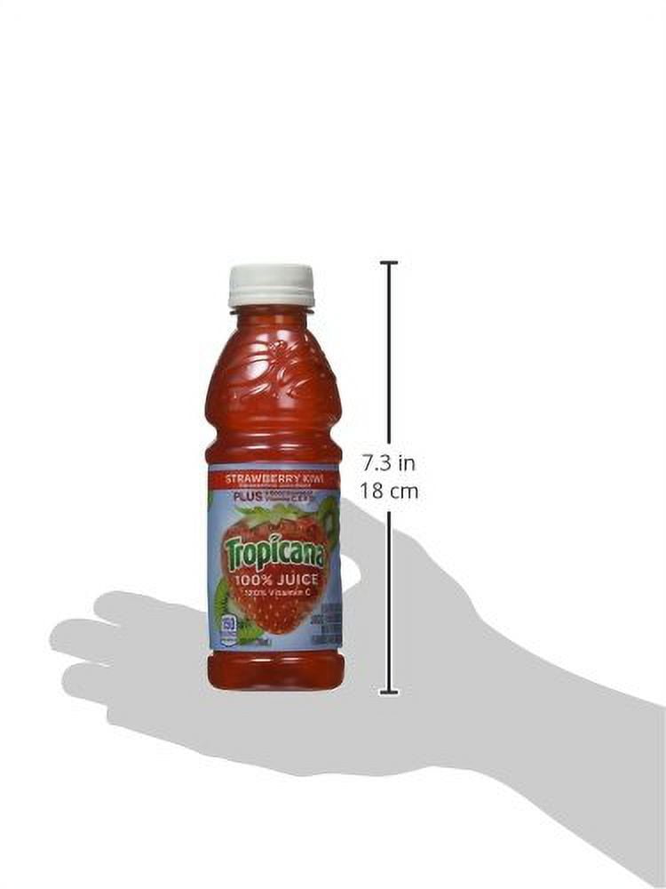 Tropicana Juice, Strawberry Kiwi, 10 Fl Oz (Pack of 15) - Walmart.com