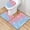 B, variante sur TIMIFIS Tapis de Salle de Bain Super Absorbant Trois Pièces Antidérapant en Forme de U pour Toilettes