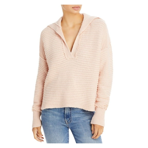 Free People Womens Marlie Slouchy Drop Shoulder Pullover Sweater