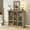 Grey, variant on Litake 9 Cube Storage Organizer Bookshelf, 4 Tier Farmhouse Horizontal Bookcase, 37.4 Inch Wood Storage Bookcase for Entryway, Long Low Bookshelves for Living Room-Grey