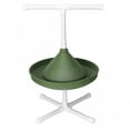 thumbnail image 2 of Parrot Stand Plastic Training Parrot Perch Stand Bird Stand with Food Bowl, 2 of 3