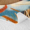 thumbnail image 5 of Manfei Green Billed Waterfowl Print Quilt Full,Farmhouse Wild Duck Full Bedspread Sets,3-Piece,1 Coverlet and 2 Pillowcases, 5 of 7