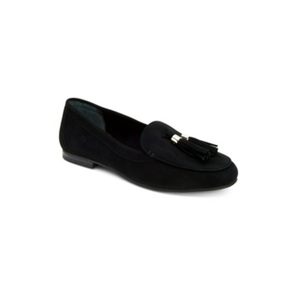 Charter Club Margott Suede Tassel Loafers Women's Shoes, black suede, Size  8.0 - Walmart.com