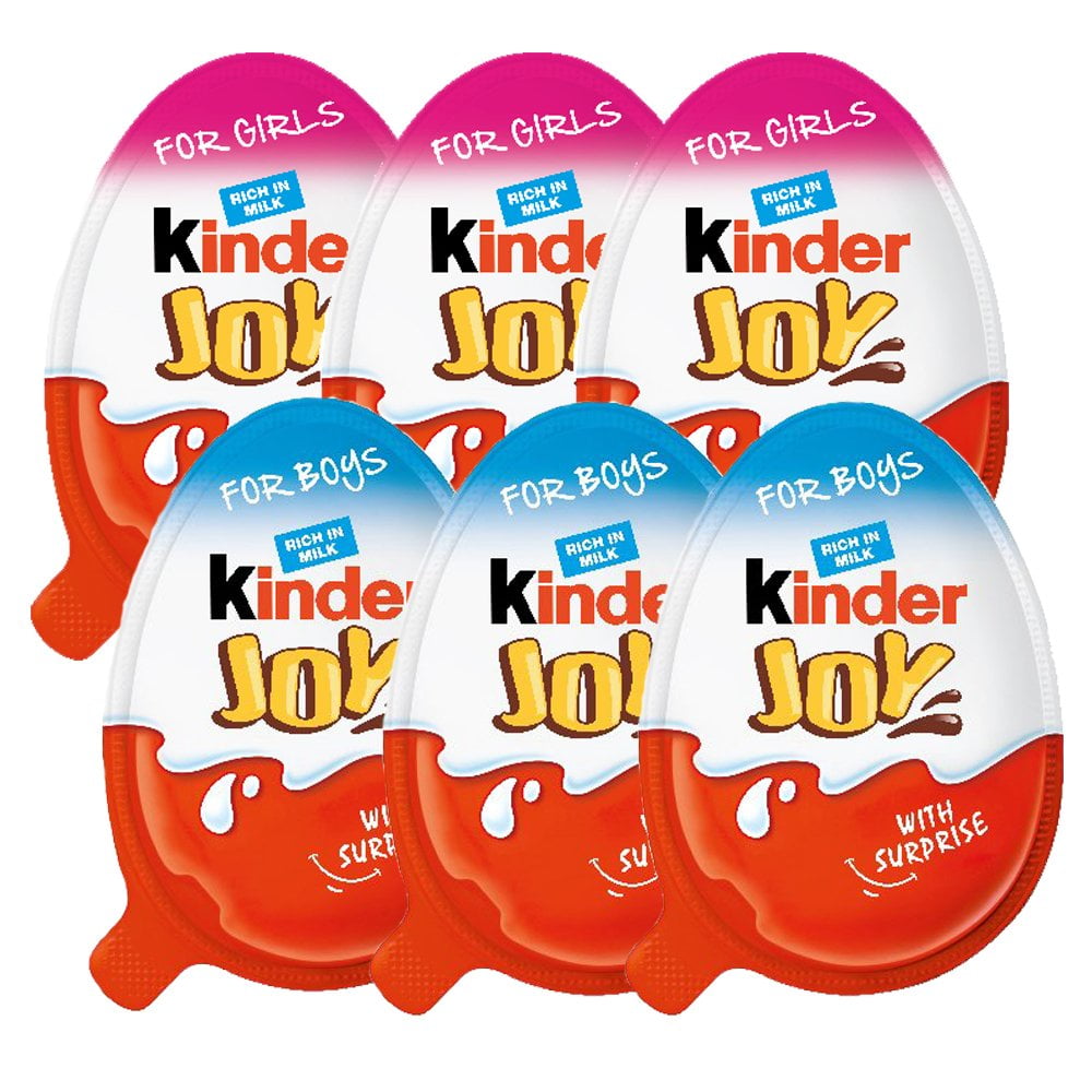 Chocolate Kinder Joy 3 Girls 3 Boys with Surprise UK Ubuy