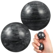 BESTSKY 2Pcs Round Jade Baoding Balls 1.38In for Traditional Fitness and Hand Massage