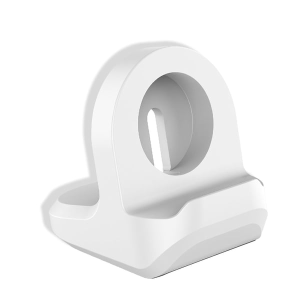 Monstrate Soporte de carga para reloj inteligente, soporte de inalámbrico antideslizante, mesita de noche de escritorio, soporte de Electrónica Blanco