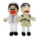 thumbnail image 5 of Muñeco de peluche de 40cm para niños, marioneta de mano de Jeffy, Sml, Jeffy, Familia Real, Zombie, juguete suave, 5 of 5