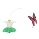 thumbnail image 5 of Juguete giratorio automático eléctrico para gato, Base con forma de flor y mariposa, juguete interactivo para mascotas, 5 of 8