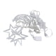 thumbnail image 3 of Luces de Cuerda de Cortina de la Luna Estrella, Alta Seguridad, Cálida, Cálida, Decorativa, Luces de Cortina de Estrella 126 LED para Cumpleados para Restaurantes para Fiestas, 3 of 7