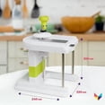 thumbnail image 3 of Máquina trituradora de repollo con manivela y corte rápido para cocina, 3 of 3