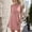 Pink, variant on Women's Casual Tennis Dress Athleisure Sleeveless Cropped Hoodie Dress for Activewear Slim Fit Solid Color Modern Lightweight Tunic Pink S