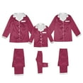 thumbnail image 6 of SUYIDA Christma Pajama Family Christmas Pjs Matching Sets with T-Shirt and Pants Holiday Family Sleepwear Pajamas, 6 of 7
