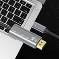thumbnail image 3 of TAPDRA 8K USB-C to DisplayPort Cable Bidirectional Conversion for High-Resolution Displays, 3 of 9