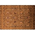 thumbnail image 1 of Ahgly Company Indoor Rectangle Oriental Orange Industrial Area Rugs, 2' x 5', 1 of 4