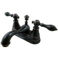 thumbnail image 1 of FSY3606AL English Classic Robinet de Lavabo à Deux Poignées 4 Pouces, Bronze Naples, 1 of 2
