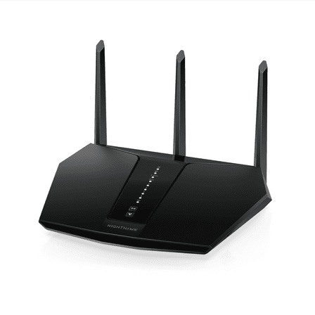 NETGEAR Nighthawk WiFi 6 Router (RAX29) - Security Features, Dual-Band Gigabit Router, AX2400 Wireless Speed (Up to 2.4 Gbps), Covers Up to 2,000 sq.ft., 20 Devices