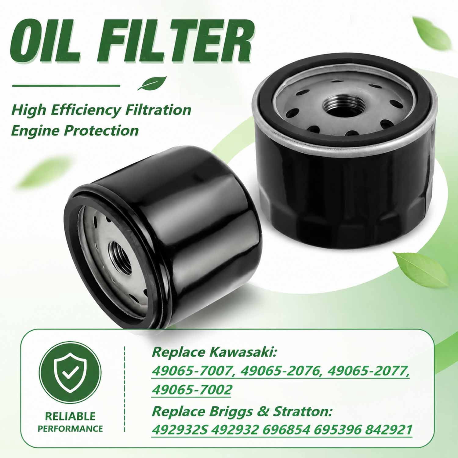 793569 793685 Air Filter for BS Craftsman 793569 4241 5415 John Deer-e GY21055 MIU11511 LA125 LA115 D100 D110 D120 Parts Craftsman YT3000 LT2000 T110 Mower 696854 Oil Filter