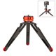 thumbnail image 4 of PULUZ Desktop Tripod Selfie Cámaras ajustables portátiles Titular con base de zapatos fría Aleación de aluminio Soporte Equipo fotográfico AweSitey EL005633-00B, 4 of 7
