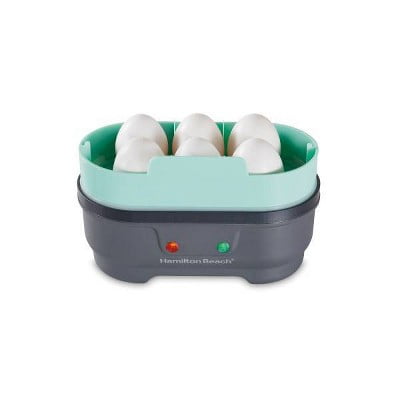 Egg Bites/Hard : Mint Green Nonstick Egg & Breakfast Sandwich Maker, Dishwasher-Safe, 650W