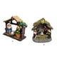 thumbnail image 4 of Injueey Figuritas artesanales de Natividad, estatua resistente, adorno de estatua, accesorio de adorno, de oficina para adultos Decoración Tipo B, 4 of 6