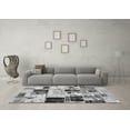 thumbnail image 3 of Ahgly Company Indoor Rectangle Patchwork Gray Transitional Area Rugs, 8' x 10', 3 of 4