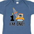 thumbnail image 4 of Inktastic First Birthday Construction Truck 1 Year Old Boys Baby Bodysuit, 4 of 5