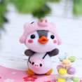 thumbnail image 4 of Iumwxz Popular on Walmart Cute Penguin Pattern Poke Wool Felts Production Package Toys Christmas Gifts home decor christmas clearance outdoors, 4 of 5