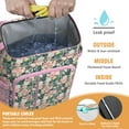 thumbnail image 2 of Country Rustic Wildflower Insulated Cooler Backpack, Leakproof Waterproof Lunch Backpack for Farmhouse Style Outdoor Activities, 2 of 6