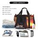 thumbnail image 5 of Disketp Sunset Western Cowgirl Bolsa de Viaje Tipo Duffle, Bolso de Mano para Fin de Semana para Mujer, Bolsa de Gimnasio Ligera para Hombre, Esencial para Viajes, 5 of 7