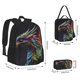 thumbnail image 2 of Fotbe Dragon with Colorful Tail Set Escolar 3 en 1 para Niños - Mochila Duradera con Lonchera Aislante y Estuche para Lápices - Mochila Escolar para Niños y Niñas, 2 of 7
