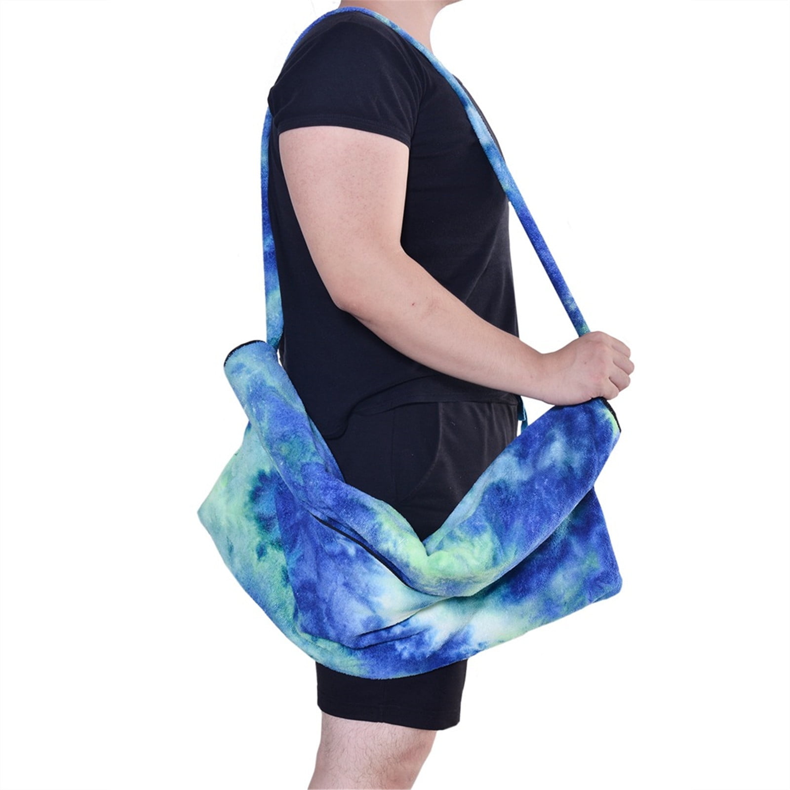FastXmas Beach Chair Towel, Microfiber Colorful Tie Dye Lounge Chair Cover with 3 Side Pockets, Quick Dry Chaise Lounge Cover Soft Thick Oversized Pool Towel for Outdoor Sunbathing Furniture(29"x82")