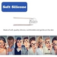 thumbnail image 3 of HNZHSL 12 Pares Almohadilla Nasales para Anteojos, Almohadillas para Lentes, Almohadillas de Nariz para Gafas, Retenedores de Gafas, Nose Pad para Gafas y Armazones Ópticos y Solar, 3 of 8