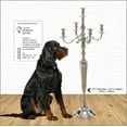 thumbnail image 5 of Romantic Hamptons Tall Five Candle Silver Candelabra, Hand Crafted of Silver Aluminum Nickel, Over 3 FT High, (41 1/4 Inches), 5 of 9