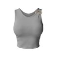 thumbnail image 3 of Crop Tops For Women Ropa Deportiva Para Mujer Sleeveless Tops For Women Businesscasual Tops For Women Fitted Tank Tops For Women Athletic Tank Tops For Women Elegant Tops For Women, 3 of 4