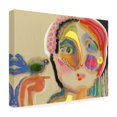 thumbnail image 4 of Trademark Fine Art Wyanne The Talker Canvas Wall Art - 35x47, 4 of 5
