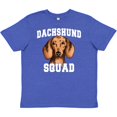 thumbnail image 3 of Inktastic Dog Dachshund Squad Youth T-Shirt, 3 of 5