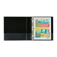 thumbnail image 5 of Pen+Gear 3-Ring Durable View Binder, 1.5" Slanted D-Rings, Black, 5 of 6